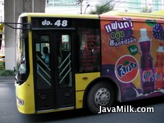 Bus kota Bangkok dalam bahasa
Thai