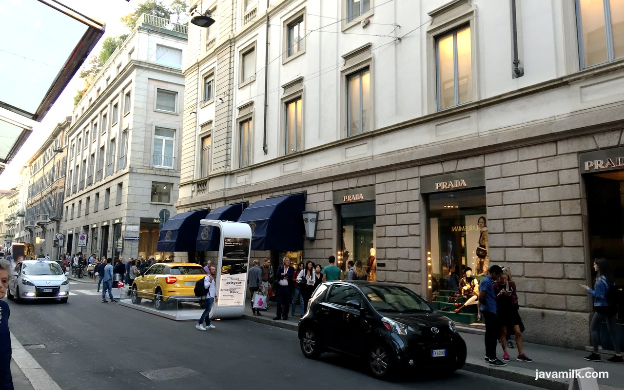 Fashion Street di Milan