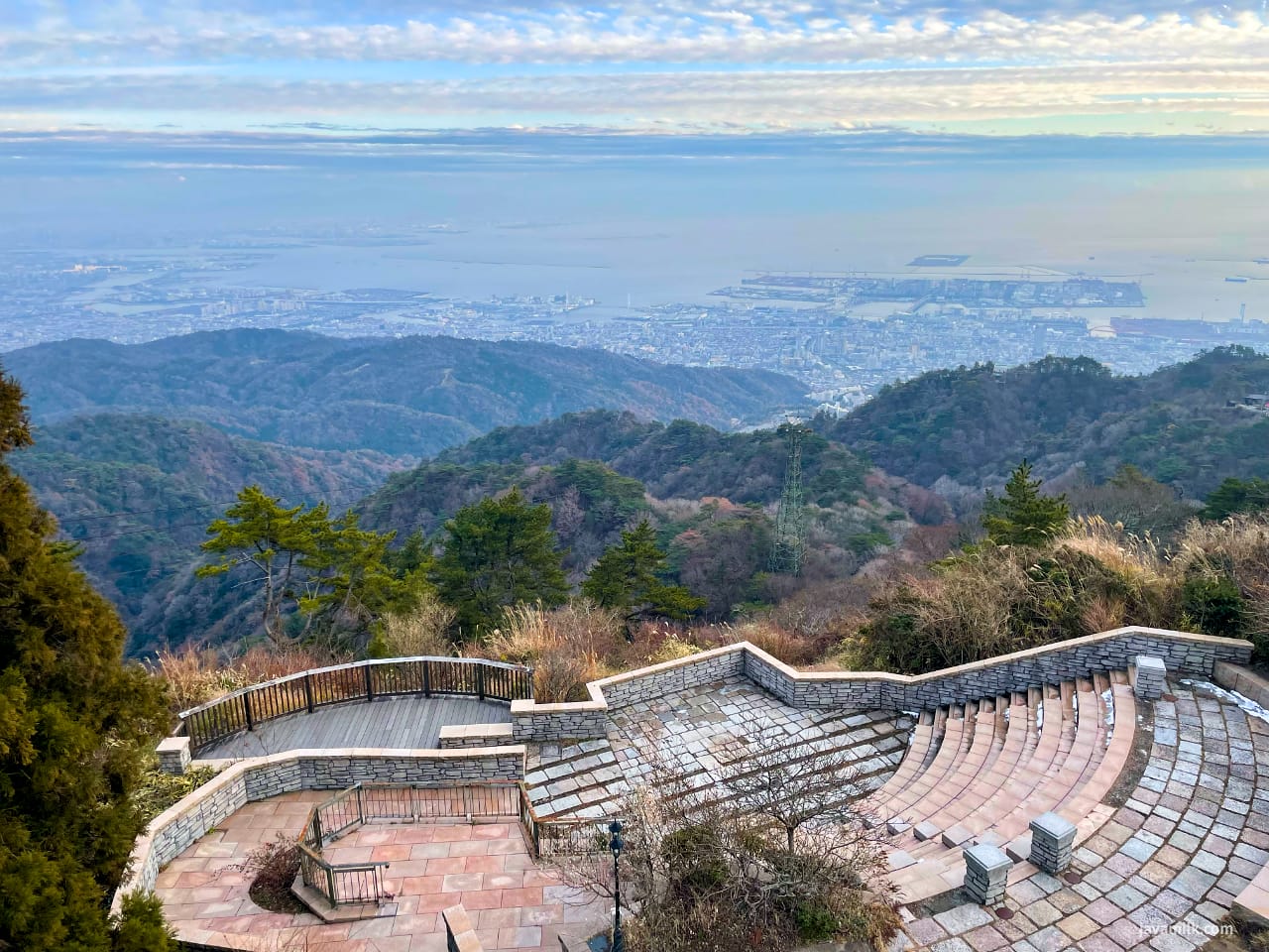 Kobe City View from Garden Terrace