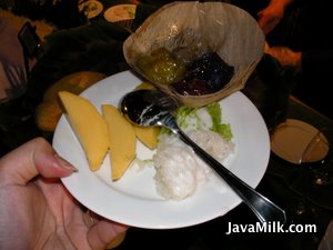 Mango with sticky rice